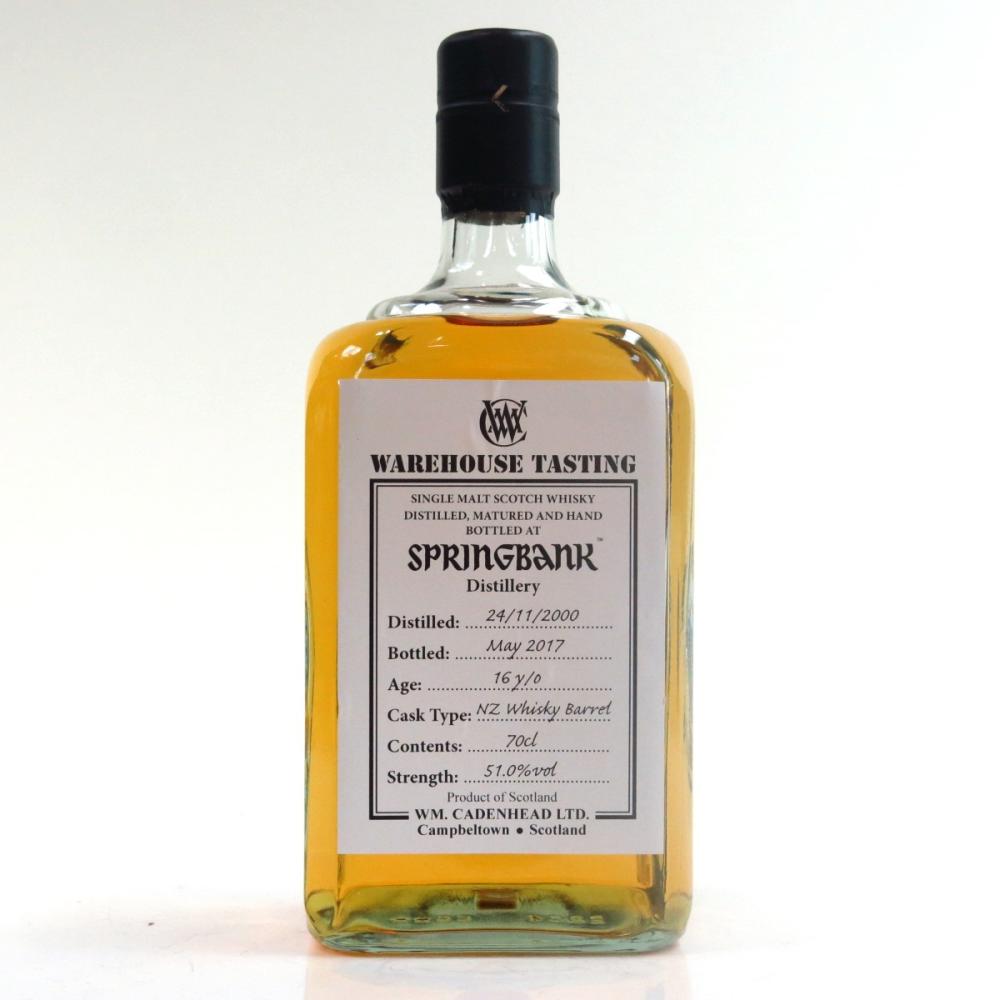 Springbank 2000 NZ Whisky Barrel Cask 16 Year Old