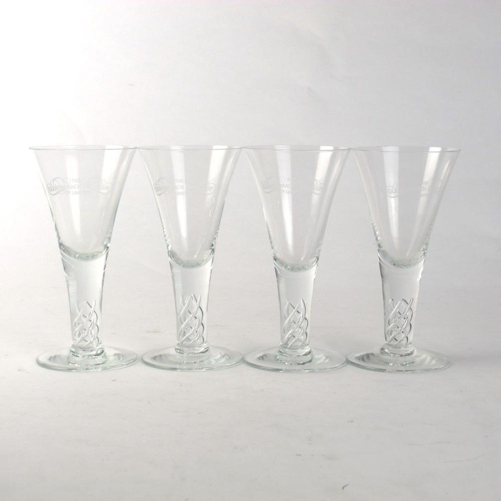 Glendronach Jacobite Glasses x 4