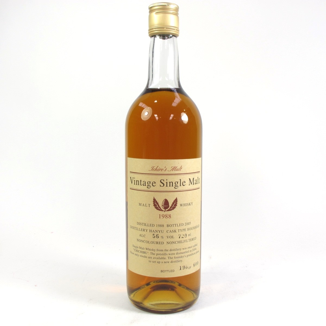 Hanyu 1988 Ichiro's Malt Single Cask