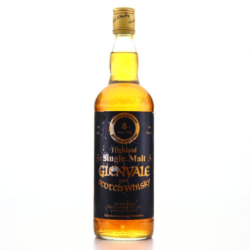 Glenvale 8 Year Old Highland Single Malt 1980s / US Import