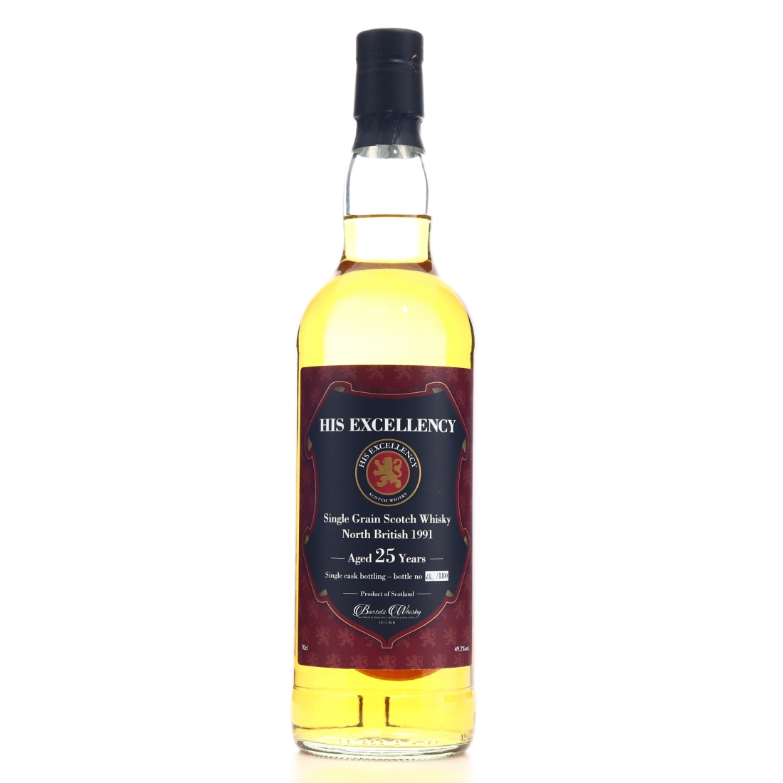 North British 1991 His Excellency 25 Year Old