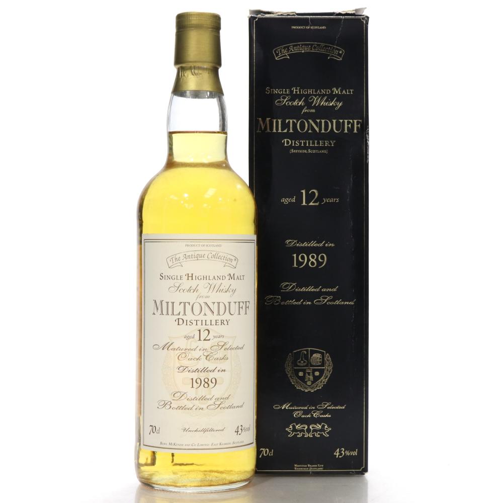 Miltonduff 1989 Antique Collection 12 Year Old