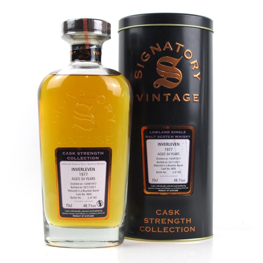 Inverleven 1977 Signatory Vintage 34 Year Old