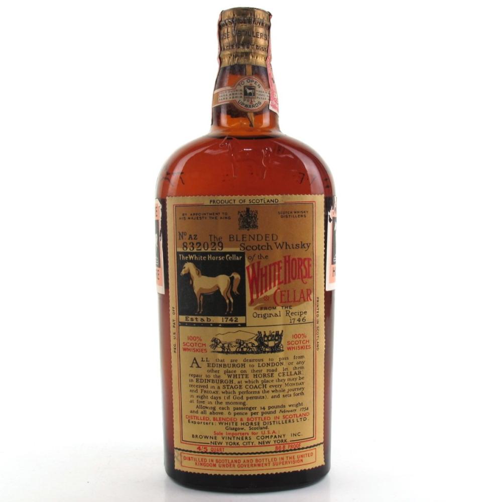White Horse 1940/50s US Import