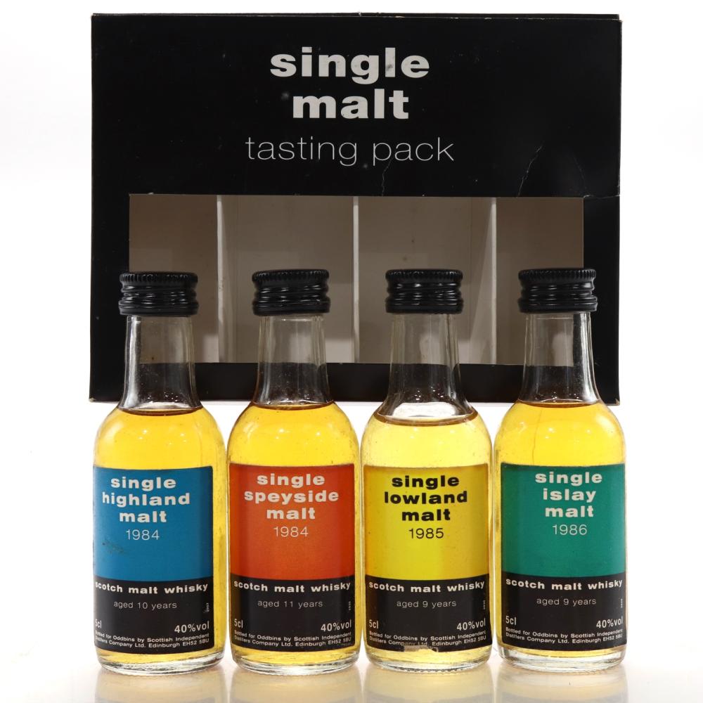 Oddbins Single Malt Tasting Pack 4 x 5cl
