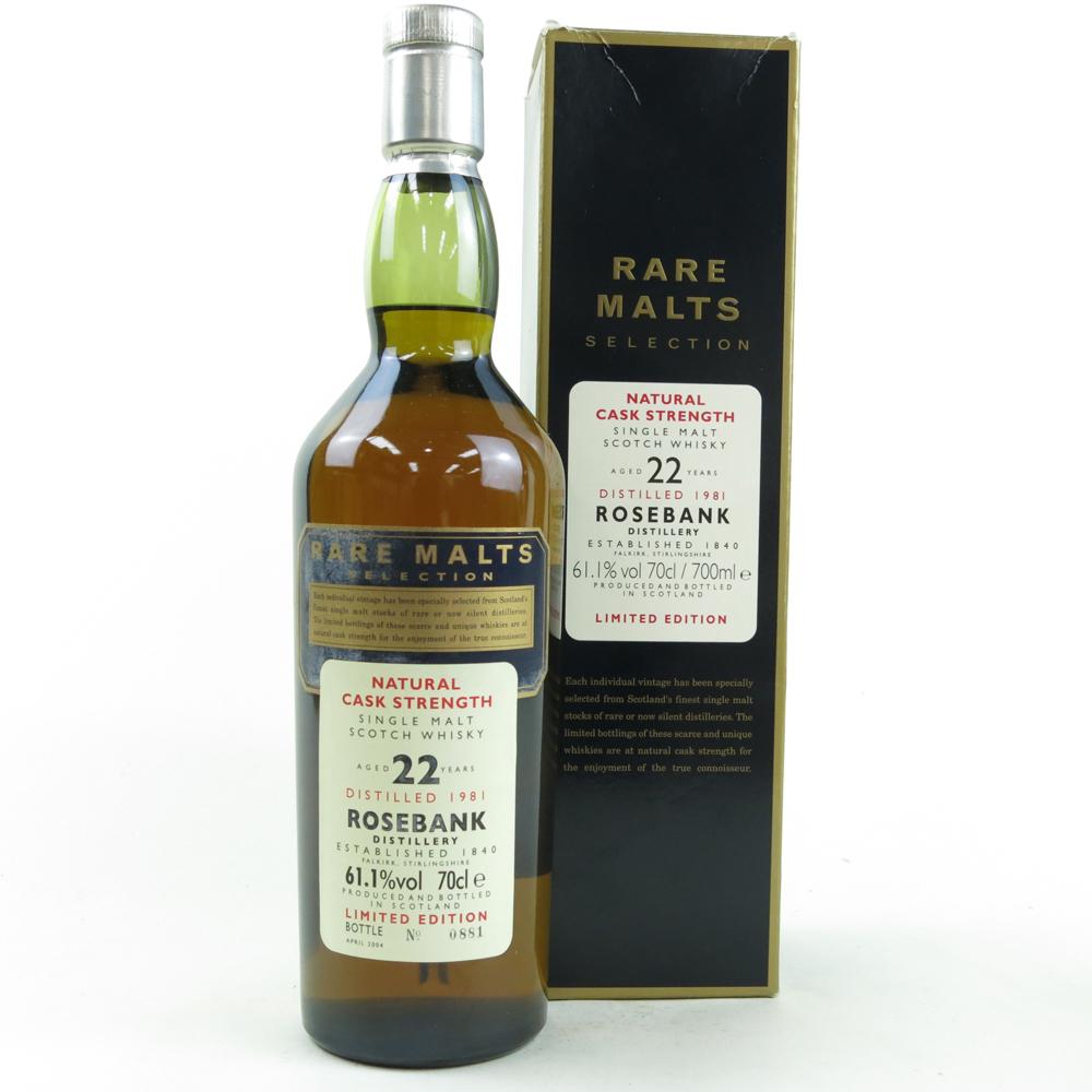 Rosebank 1981 Rare Malt 22  Year Old 