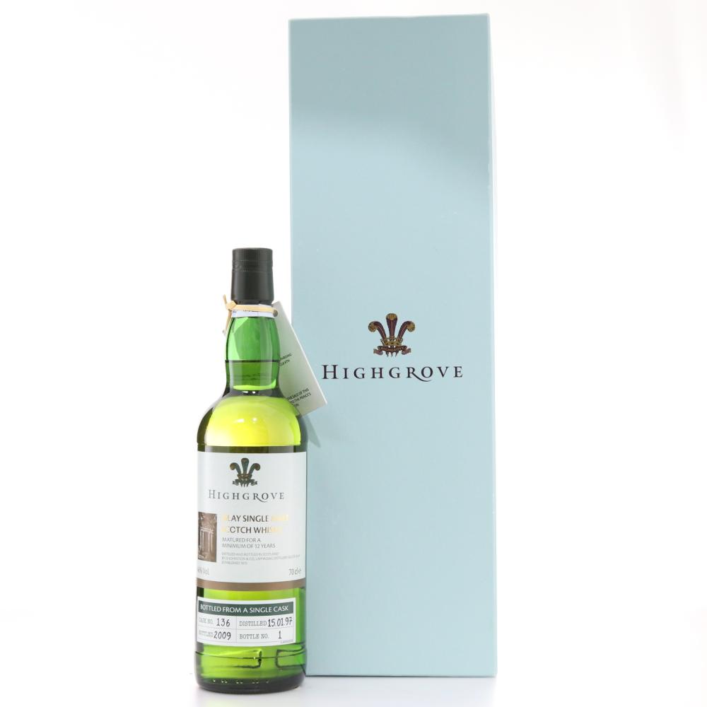 Laphroaig 1997 Highgrove 12 Year Old Single Cask #316 / Bottle No.1