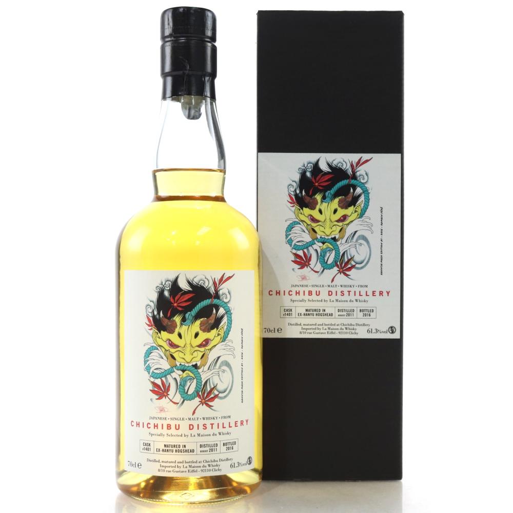 Chichibu 2011 Ichiro's Malt Peated Single Cask #1401 / LMDW 60th Anniversary