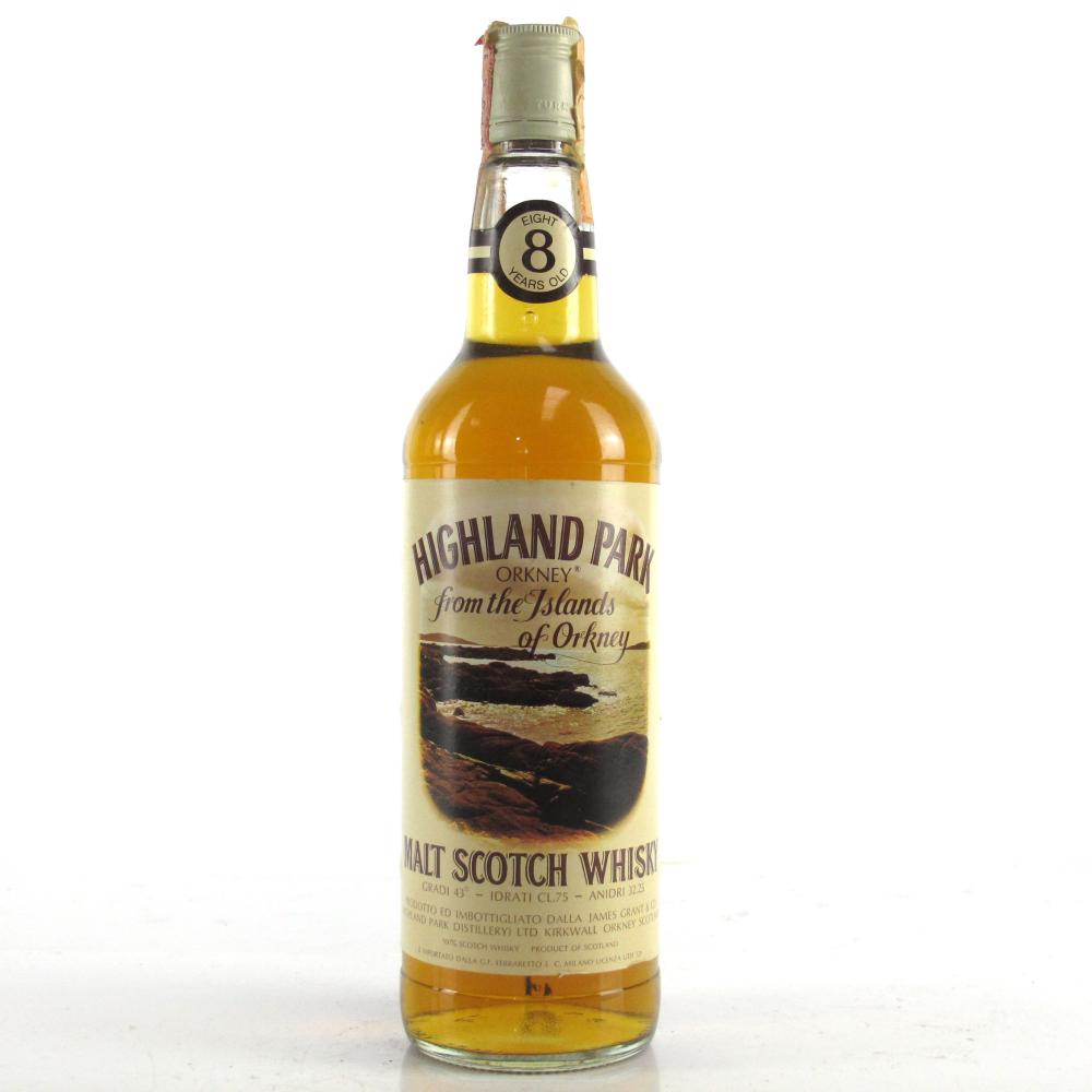 Highland Park 8 Year Old 1980s