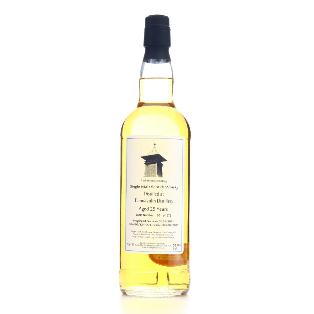 Tamnavulin 1991 Whisky Broker 25 Year Old