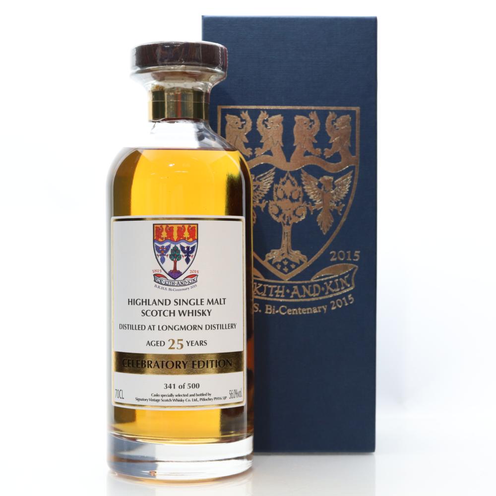 Longmorn 25 Year Old Signatory Vintage / B.R.H.S. Bicentenary
