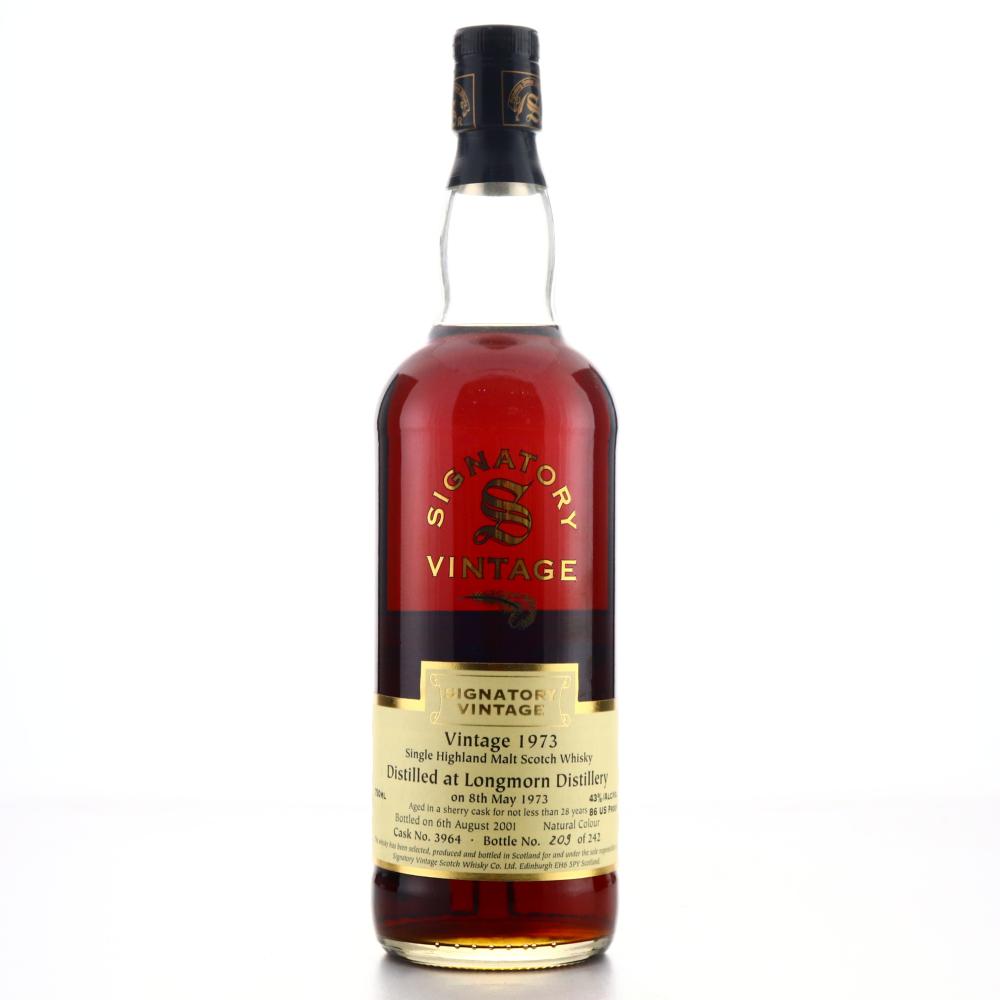 Longmorn 1973 Signatory Vintage 28 Year Old 75cl / US Import