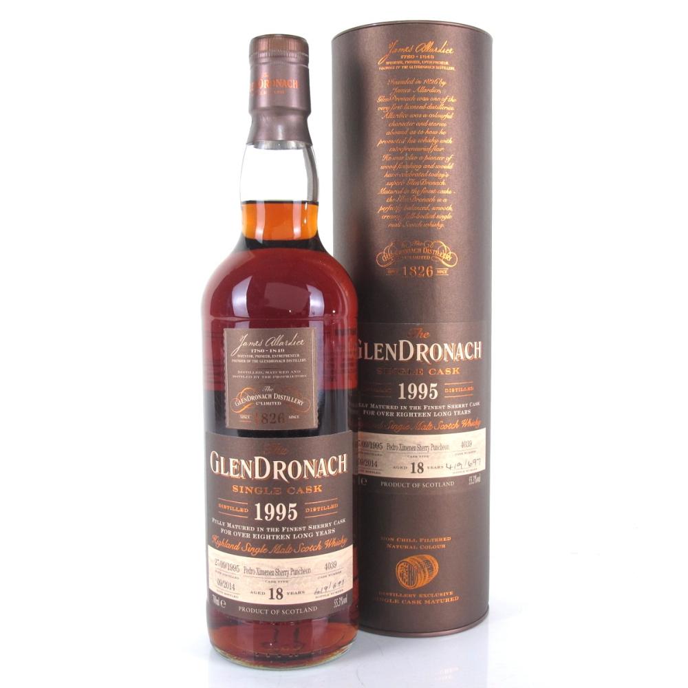 Glendronach 1995 Single Cask 18 Year Old #4039