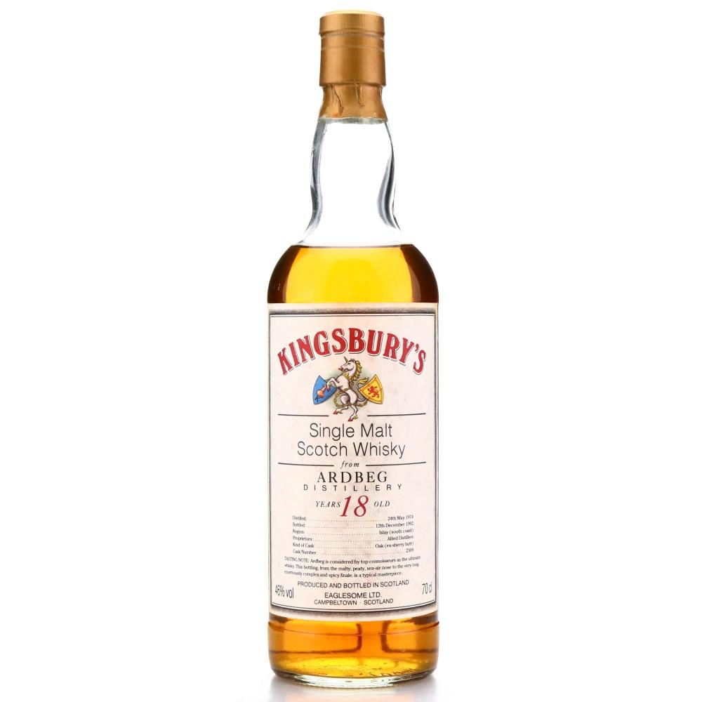 Ardbeg 1974 Kingsbury 18 Year Old #2309
