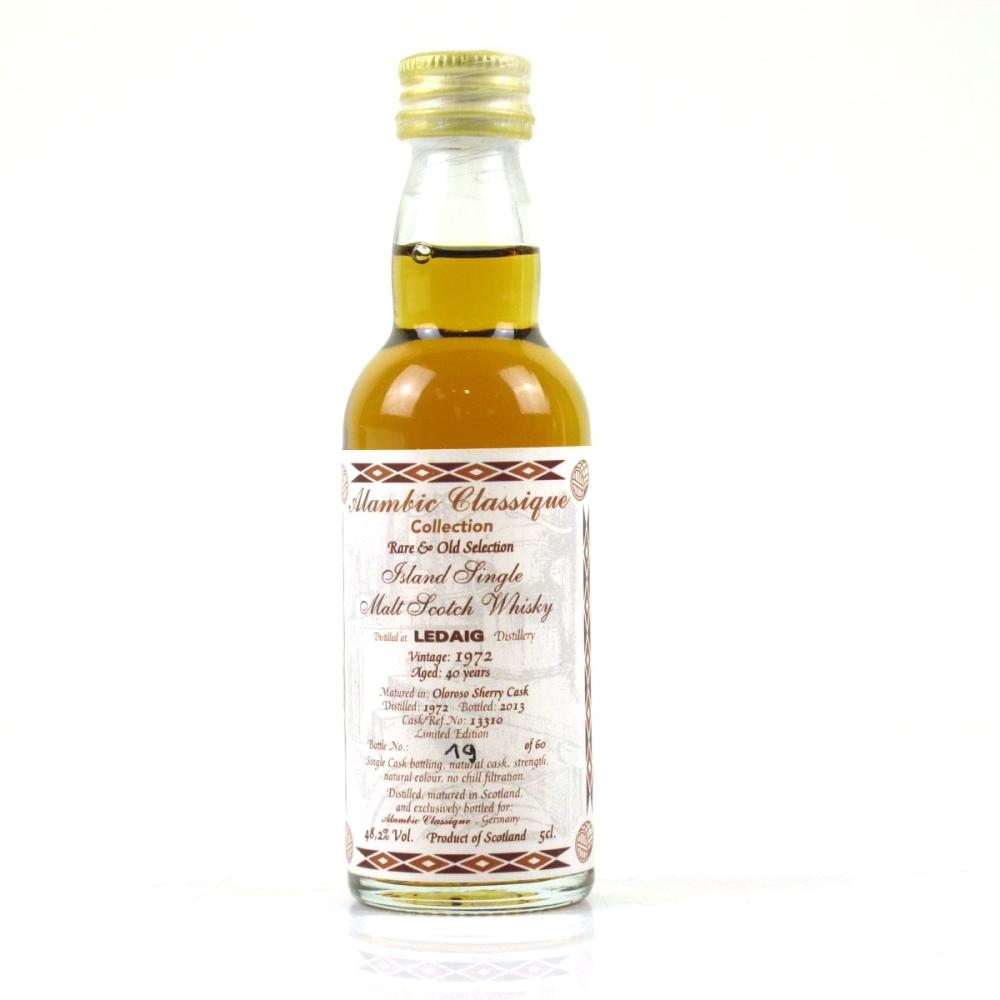 Ledaig 1972 Alambic Classique 40 Year Old / 5cl