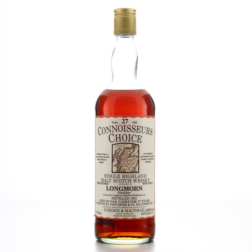 Longmorn 1962 Gordon and MacPhail 27 Year Old 75cl / US Import