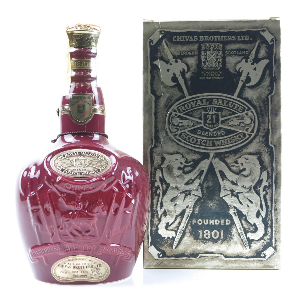 Chivas Regal 21 Year Old Royal Salute US Import