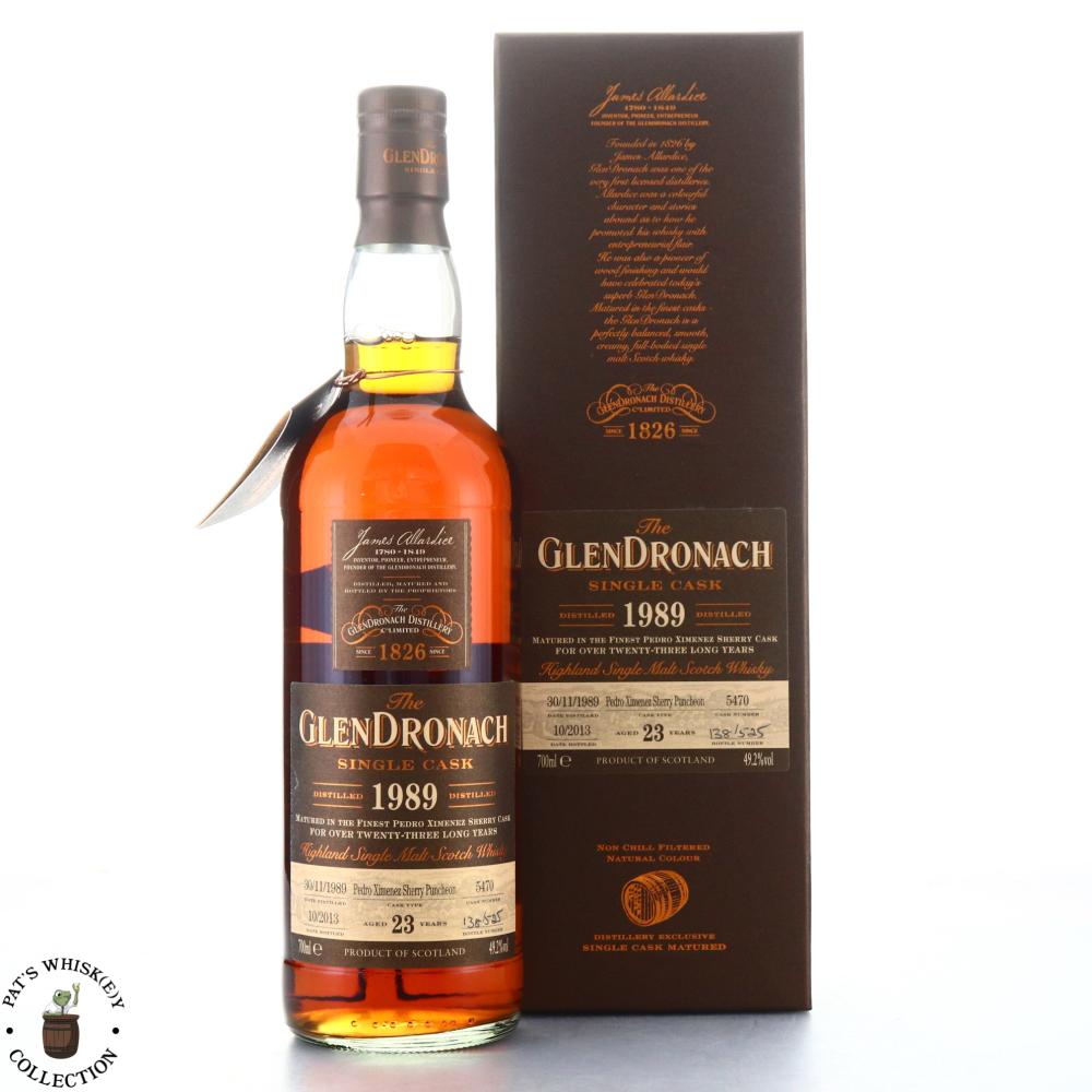 Glendronach 1989 Single PX Cask 23 Year Old #5470 / Batch 9