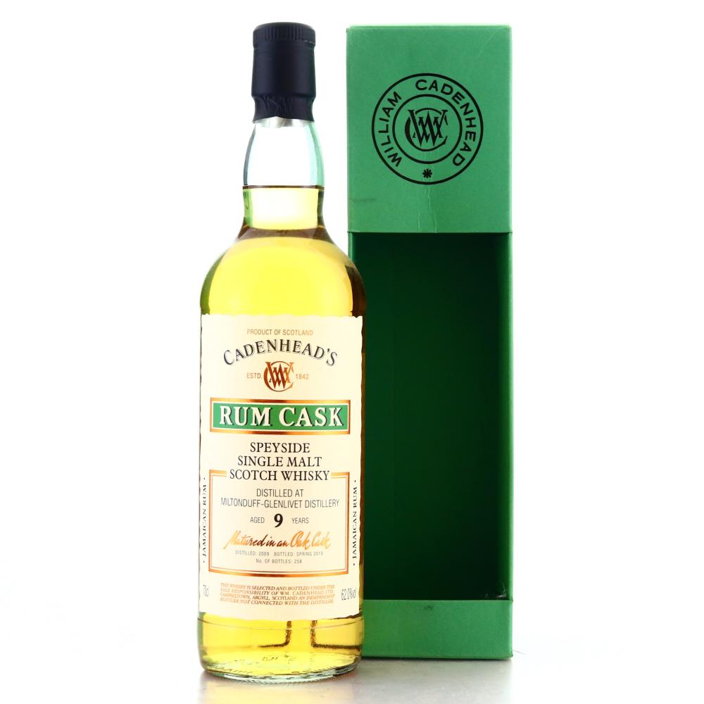 Miltonduff 2009 Cadenhead's 9 Year Old Rum Cask