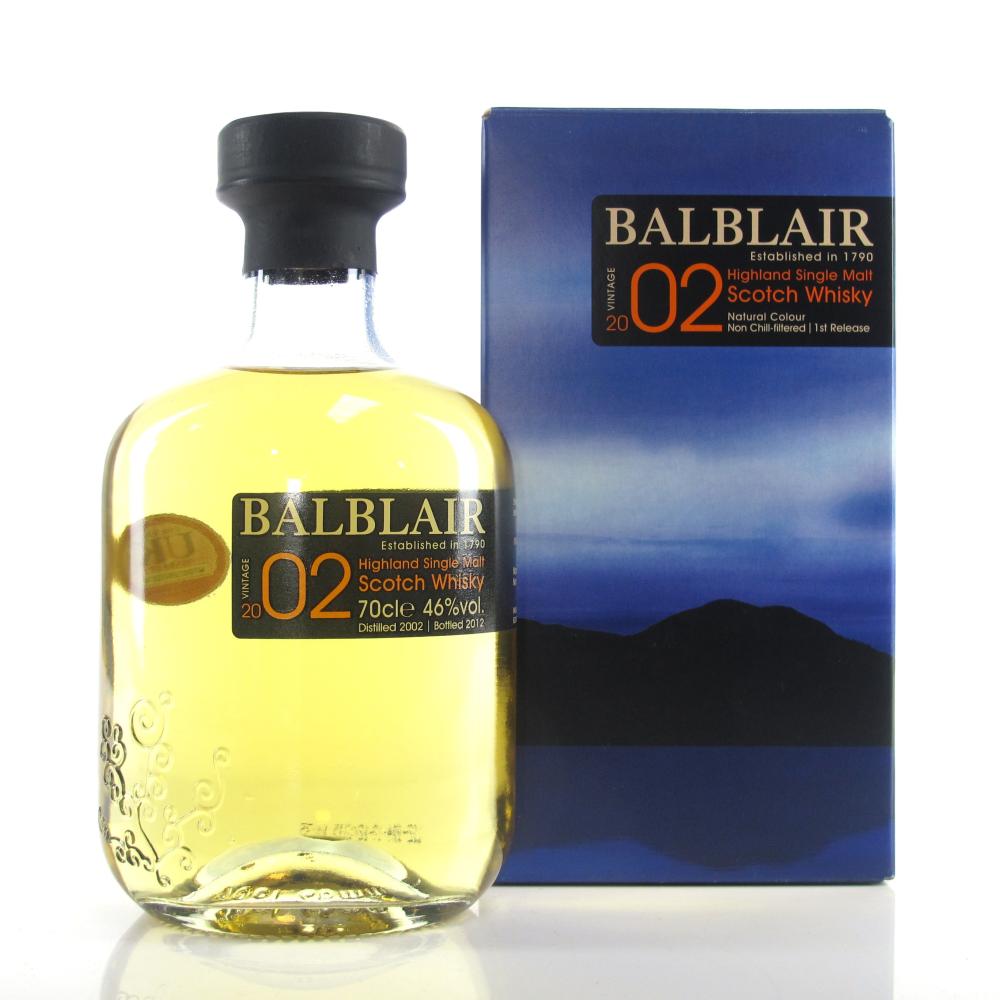 Balblair 2002 1st Release 2012