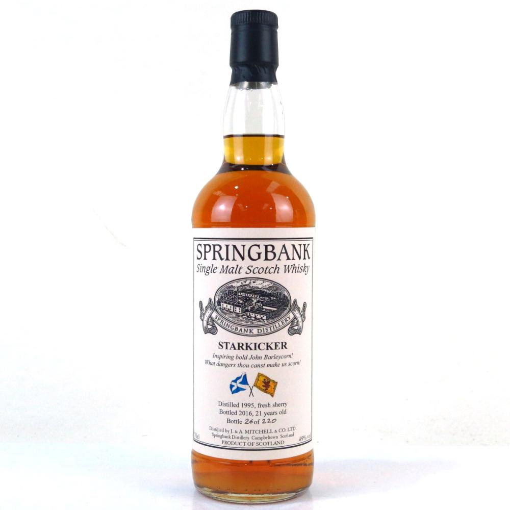 Springbank 1995 Single Cask 21 Year Old / Starkicker 49%