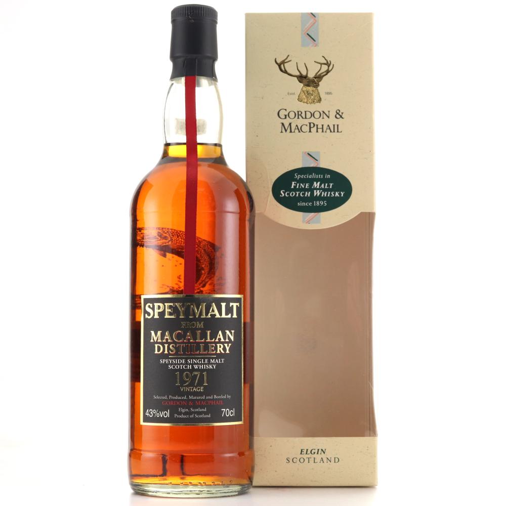 Macallan 1971 Gordon and MacPhail Speymalt 