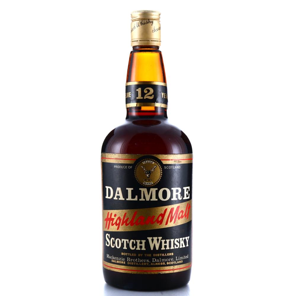 Dalmore 12 Year Old Mackenzie Brothers 1970s