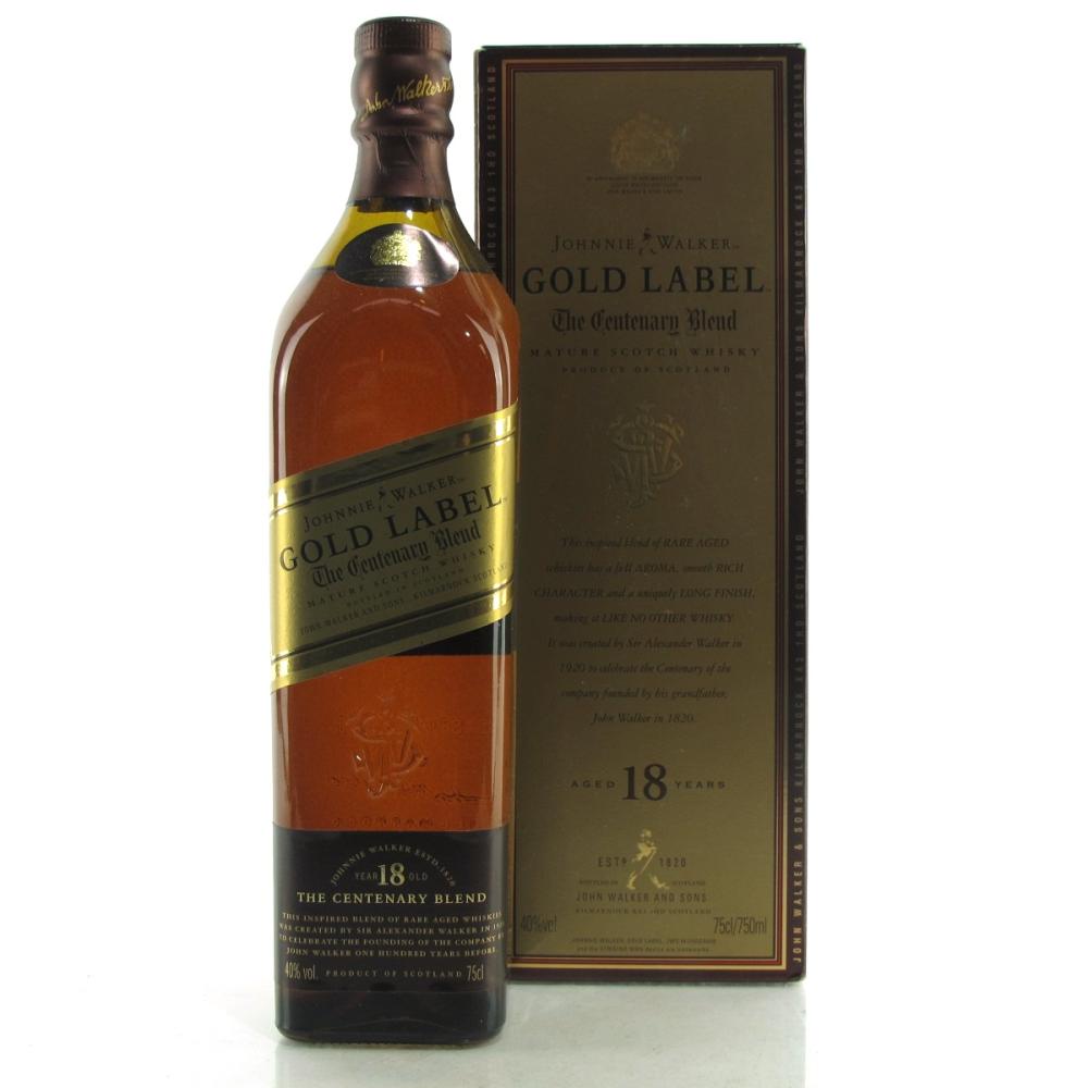 Johnnie Walker Gold label 18 Year Old 75cl 