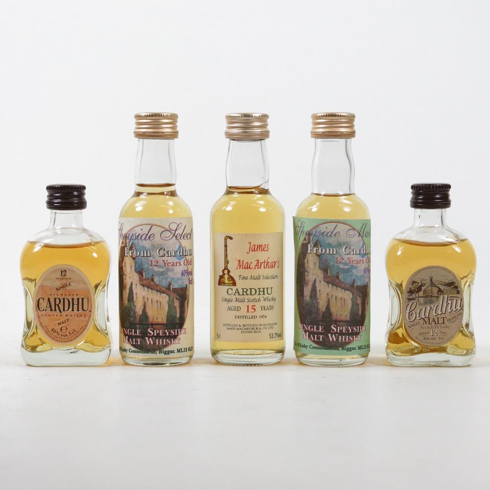 Cardhu Miniature Collection 5 x 5cl
