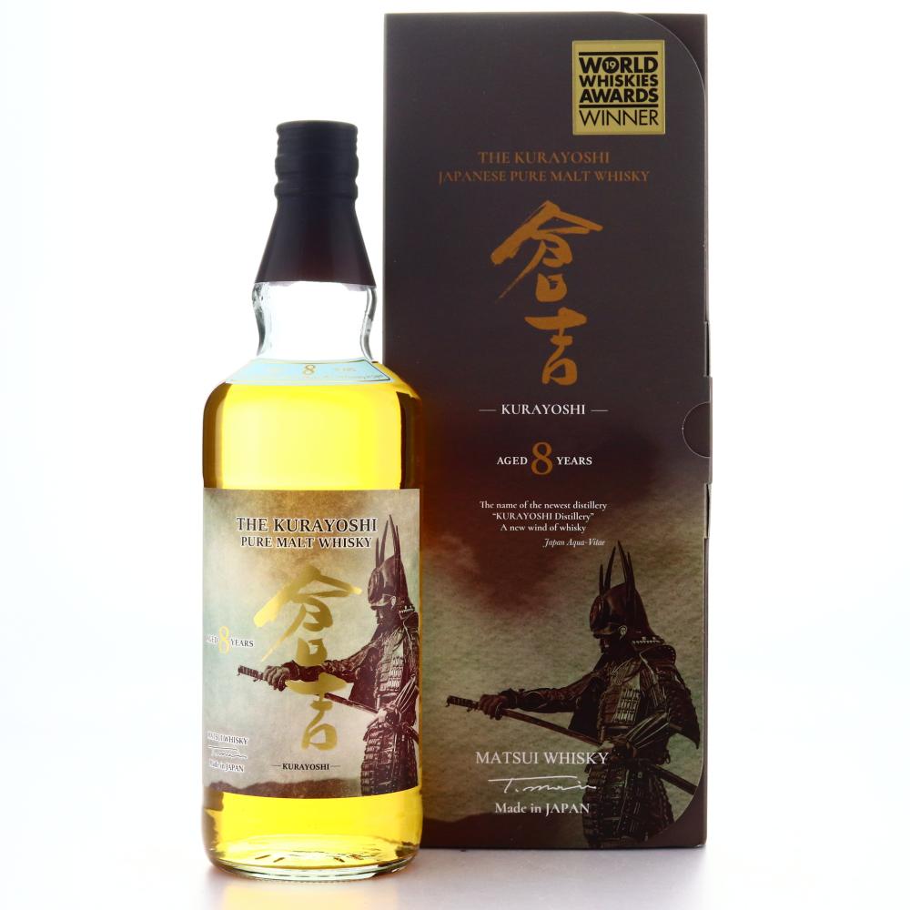 Kurayoshi 8 Year Old Malt Whisky / Bourbon Barrel