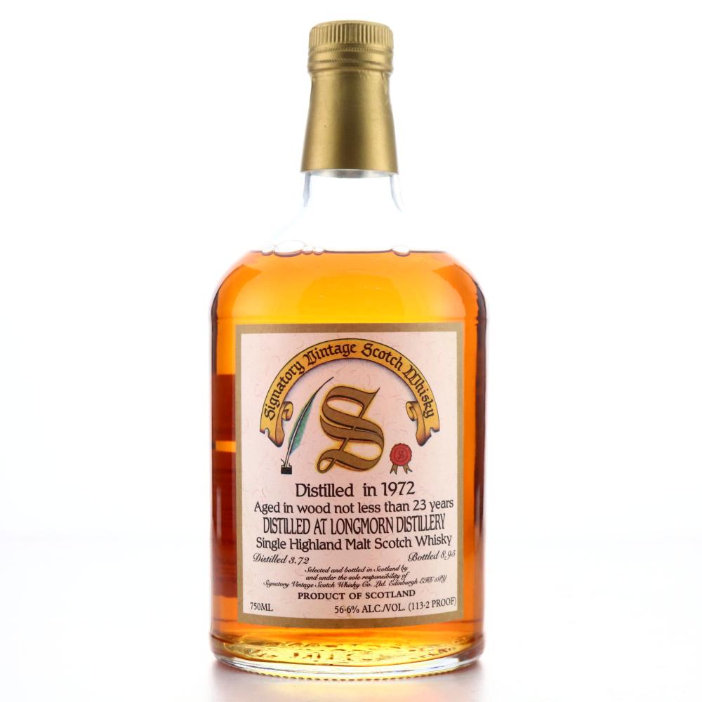 Longmorn 1972 Signatory Vintage 23 Year Old 75cl / US Import