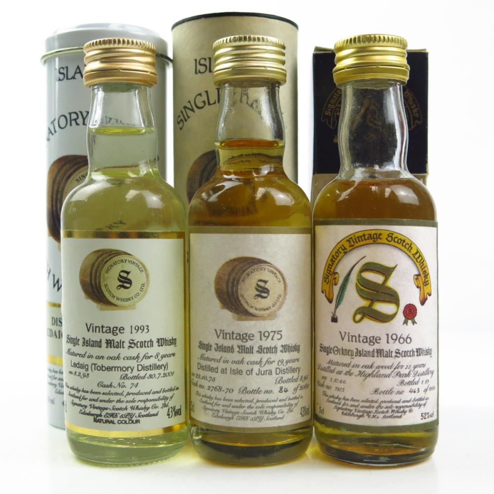 Miscellaneous Island Miniatures 3 x 5cl