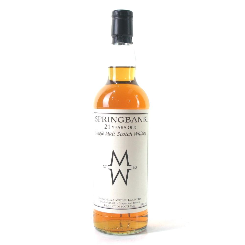 Springbank 21 Year Old Private Bottling
