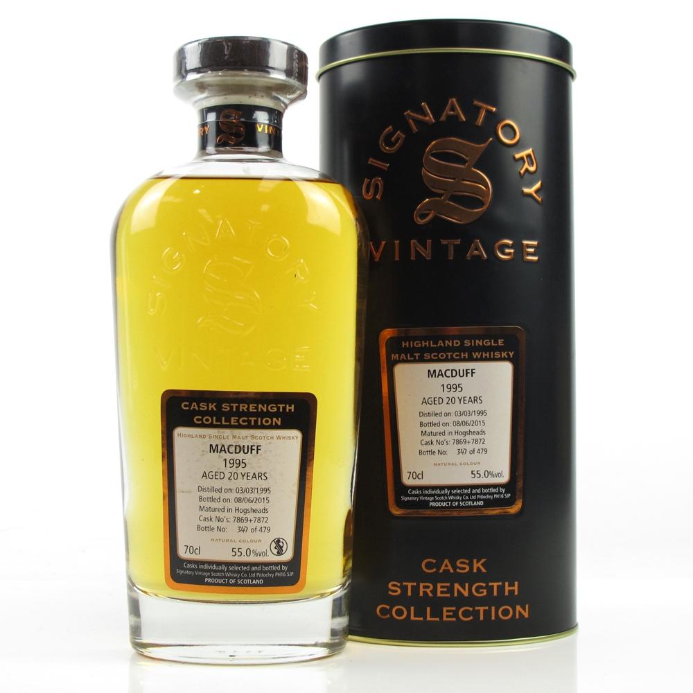 Macduff 1995 Signatory Vintage 20 Year Old / Cask Strength