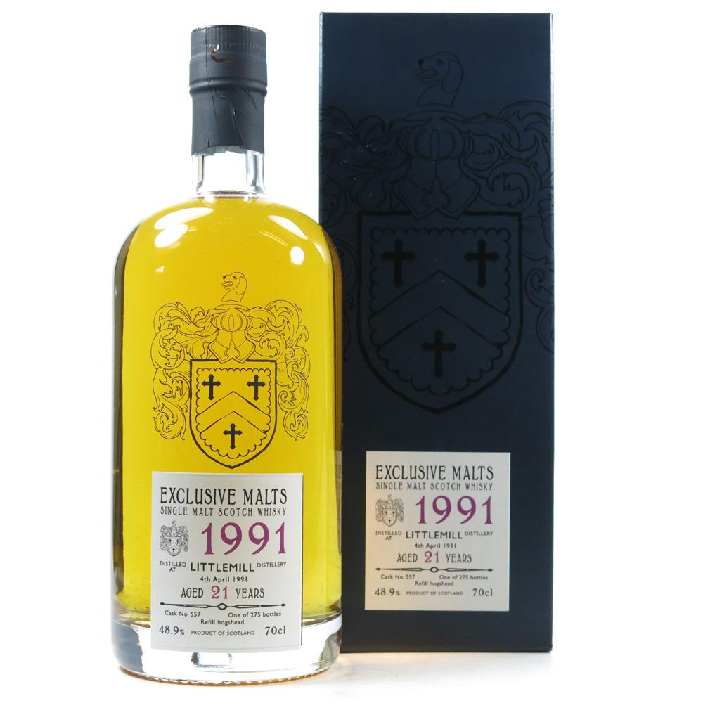 Littlemill 1991 Exclusive Malts 21 Year Old