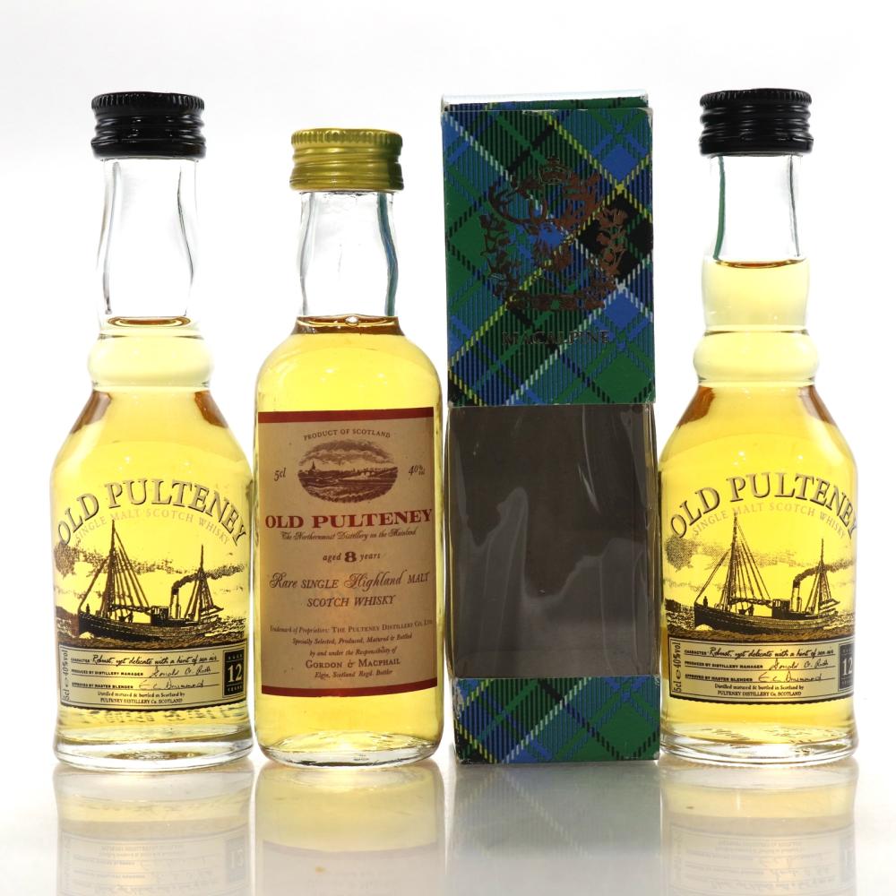 Old Pulteney Miniature Selection 3 x 5cl