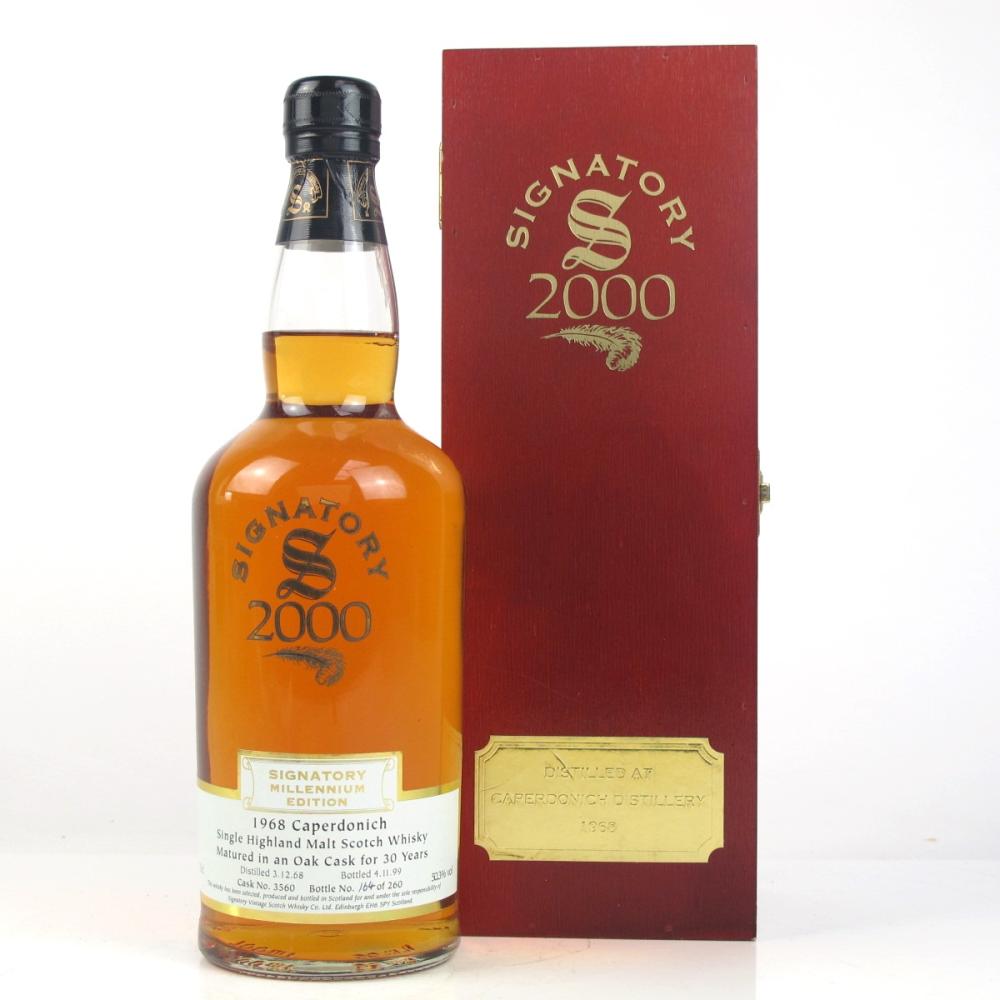 Caperdonich 1968 Signatory Vintage Millennium Edition