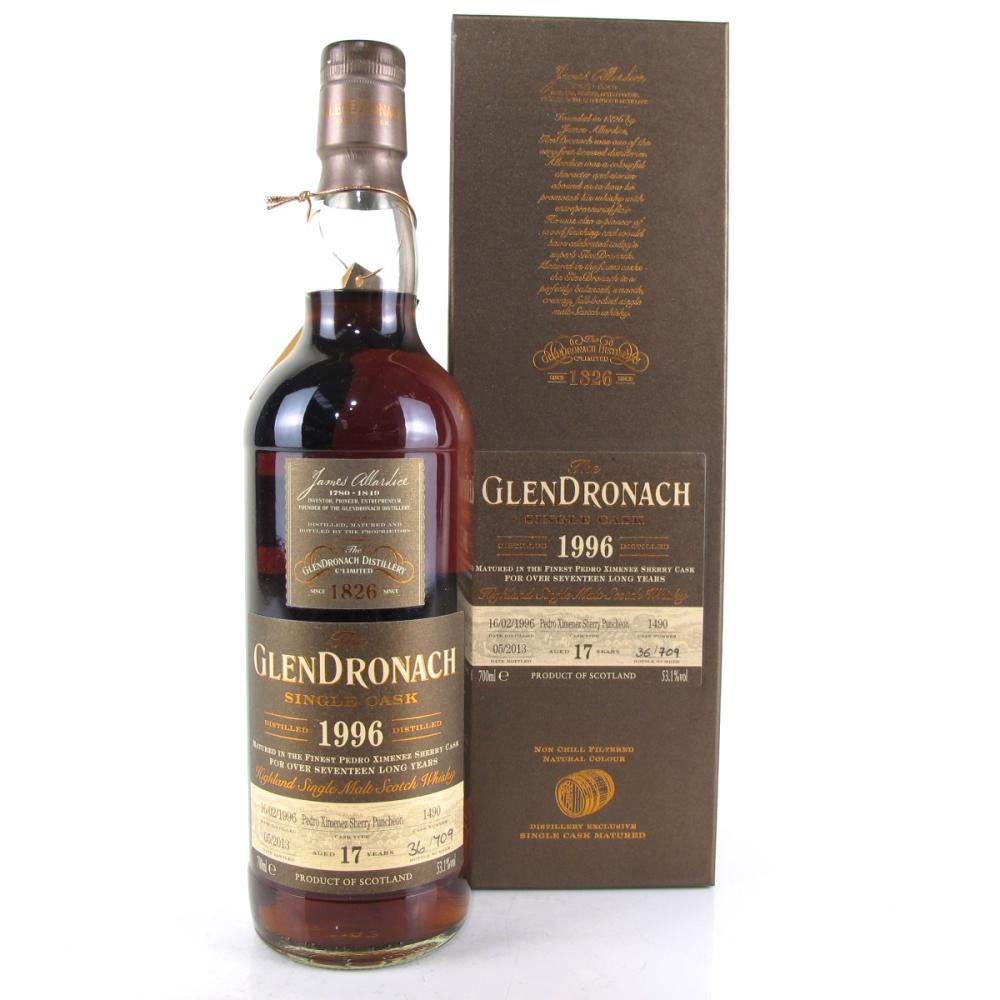Glendronach 1996 Single Cask 17 Year Old #1490