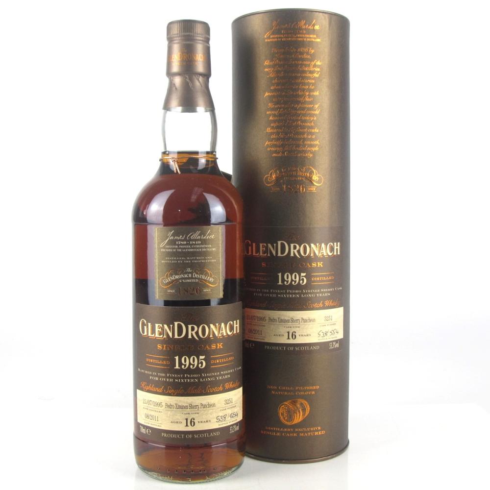 Glendronach 1995 Single Cask 16 Year Old #3251
