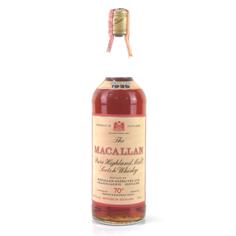 Macallan 1939 Gordon and MacPhail 1970s / Pinerolo