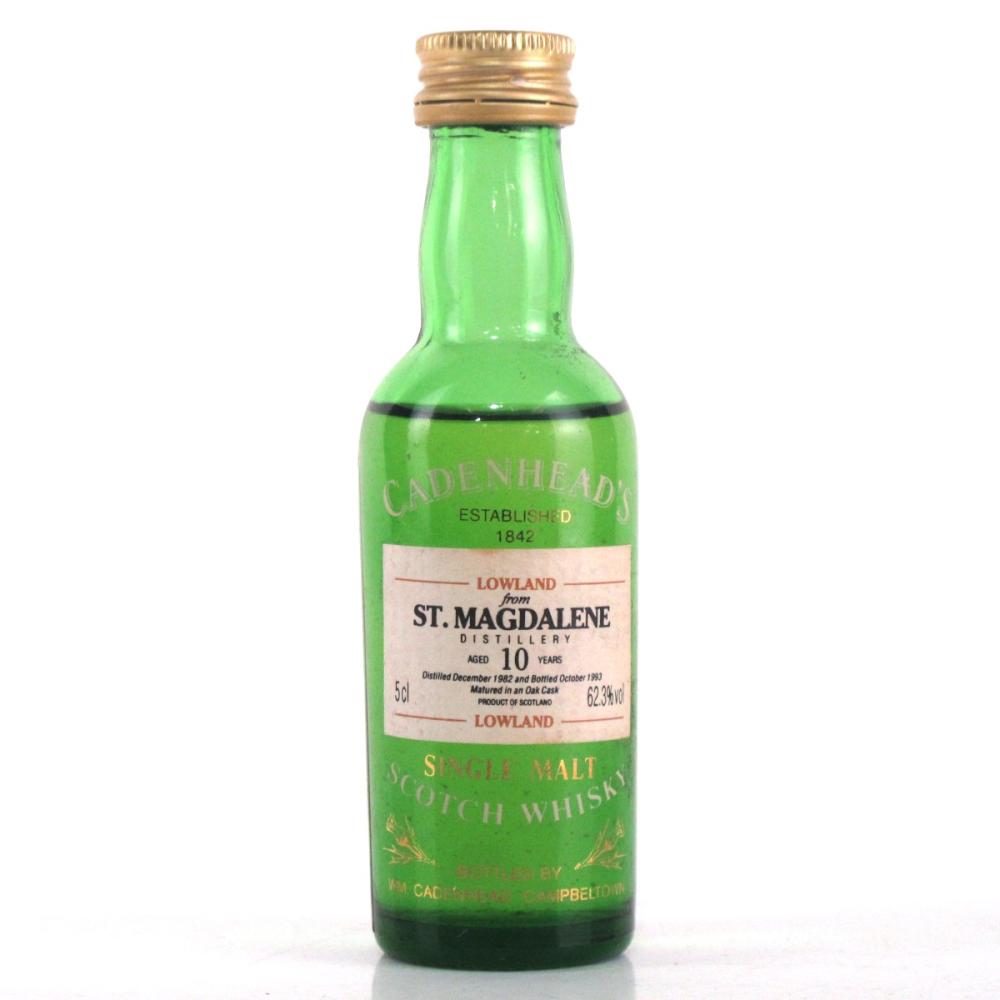 St Magdalene 1982 Cadenhead's 10 Year Old Miniature 5cl