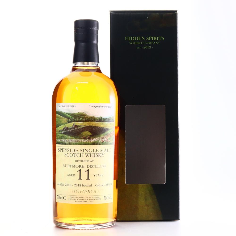 Aultmore 2006 Hidden Spirits 11 Year Old
