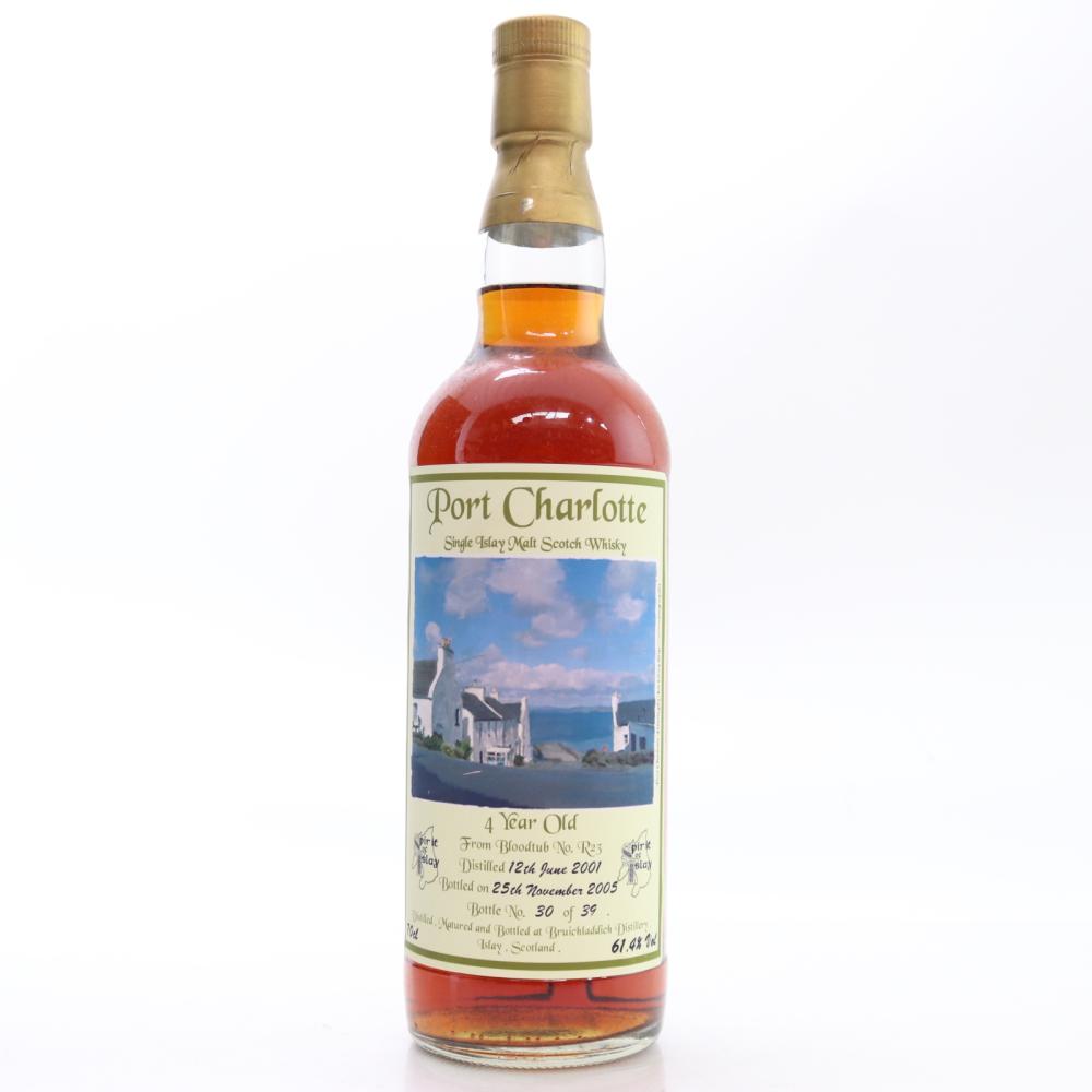Port Charlotte 2001 Blood Tub 4 Year Old Cask #R23