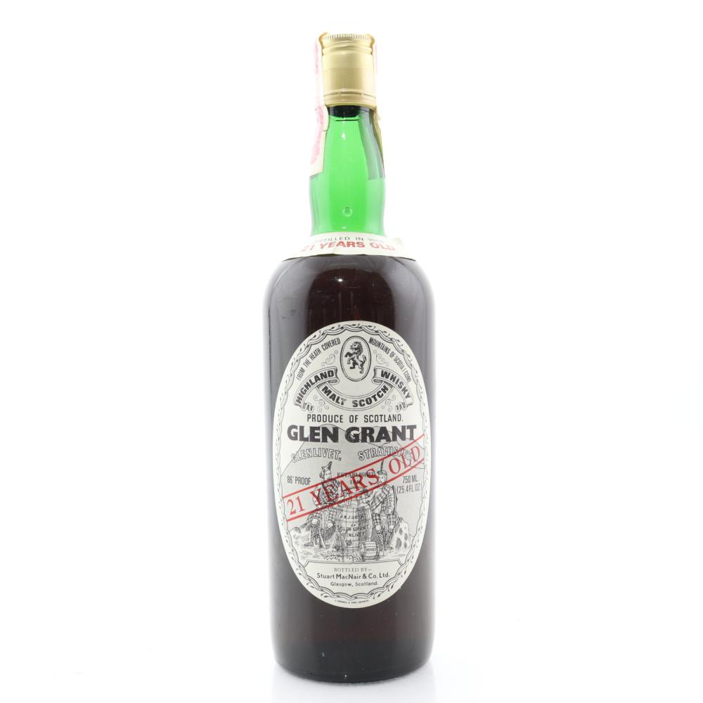 Glen Grant 1958 21 Year Old / US Import