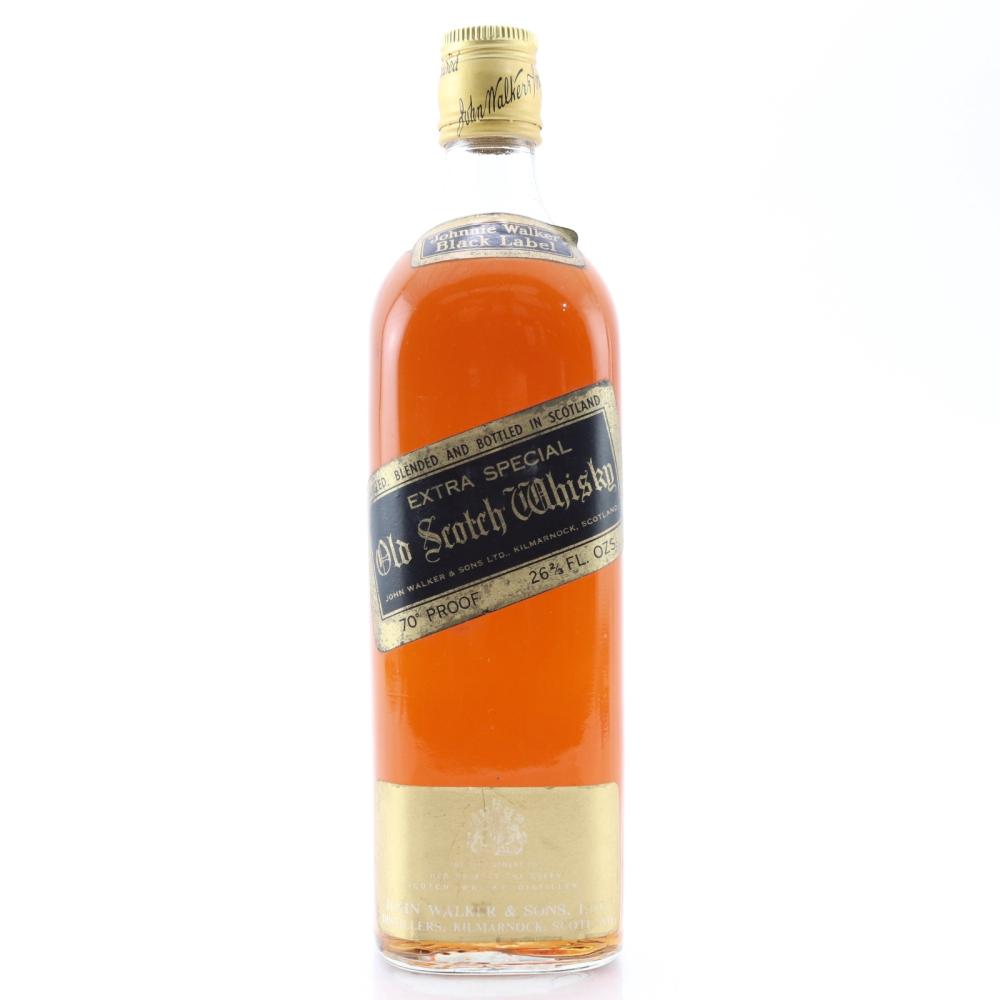 Johnnie Walker Black Label circa 1970s