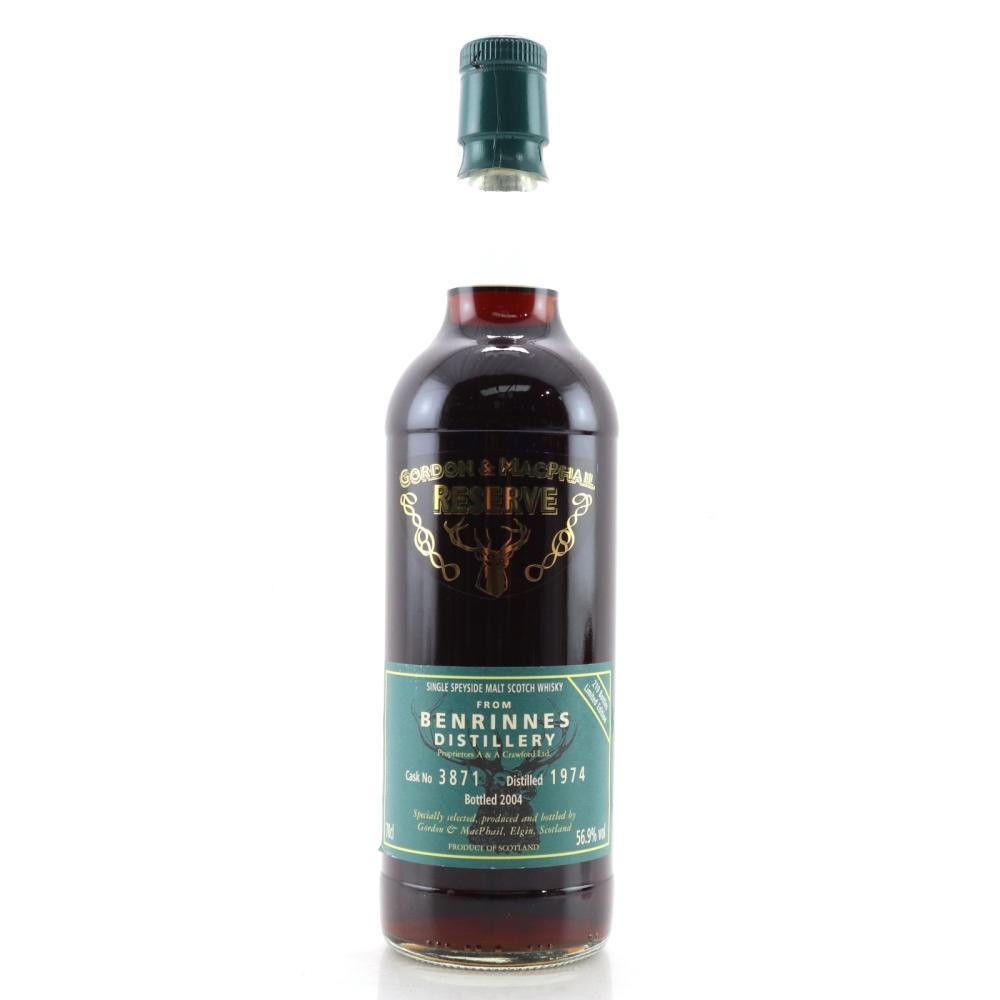 Benrinnes 1974 Gordon and MacPhail Reserve