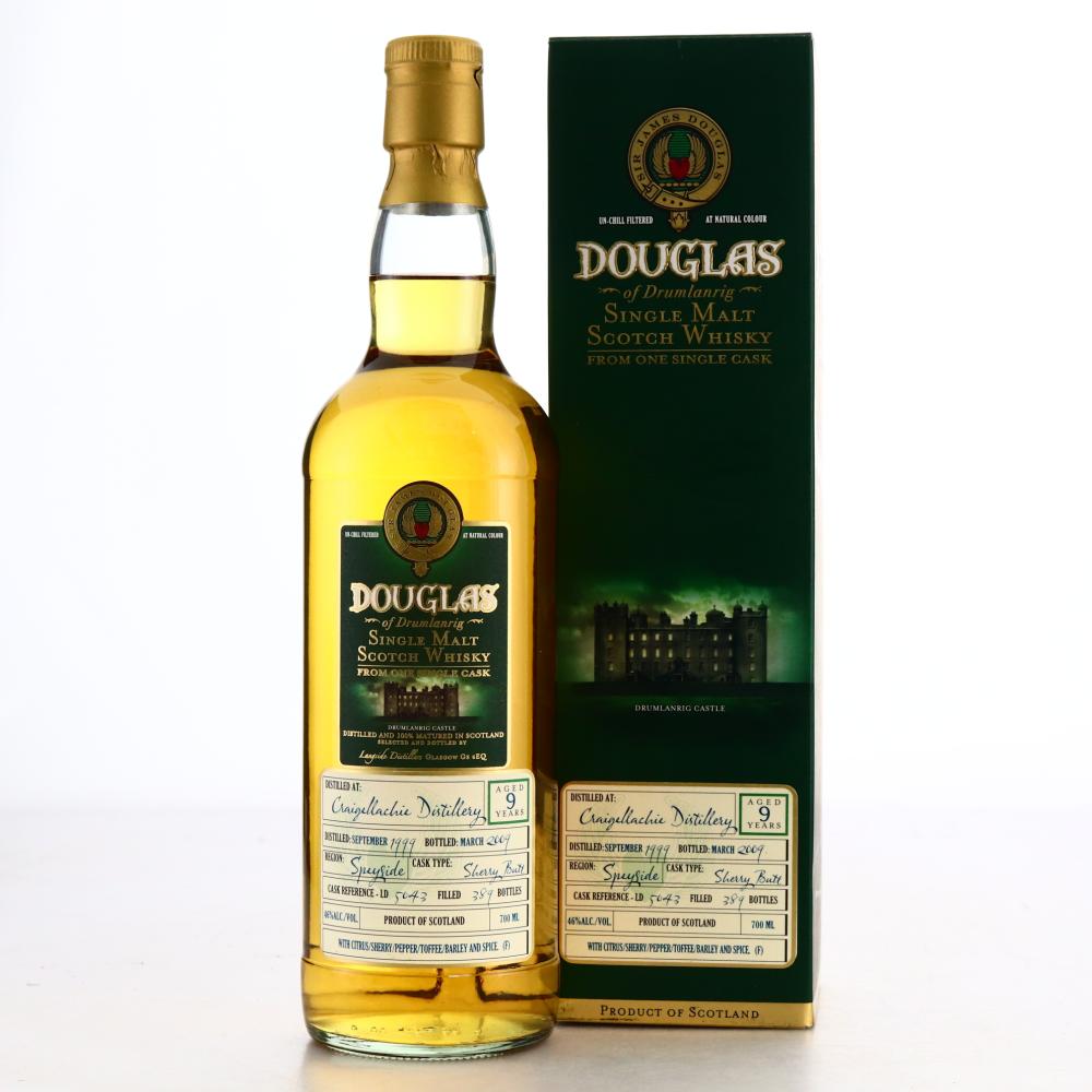 Craigellachie 1999 Douglas of Drumlanrig 9 Year Old