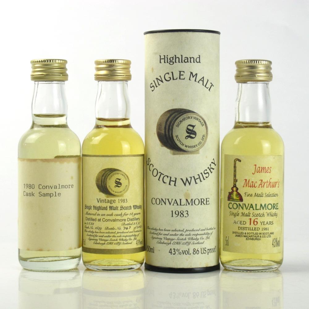 Convalmore Miniature Selection 3 x 5cl