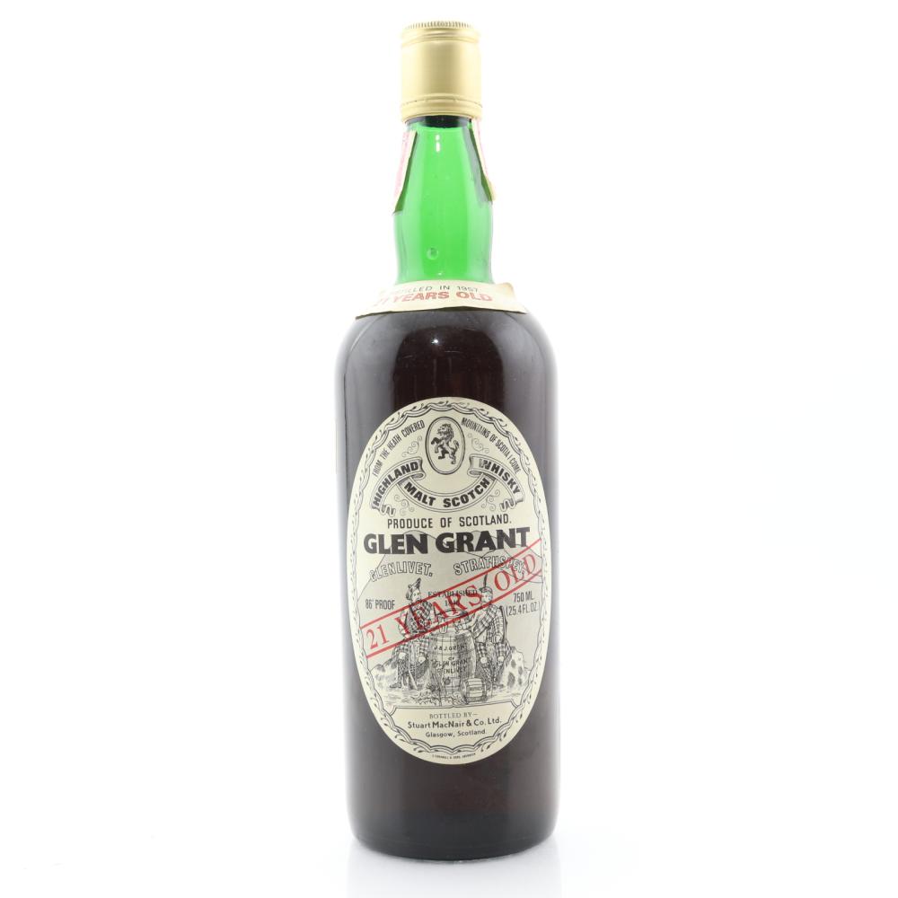 Glen Grant 1957 21 Year Old / US Import