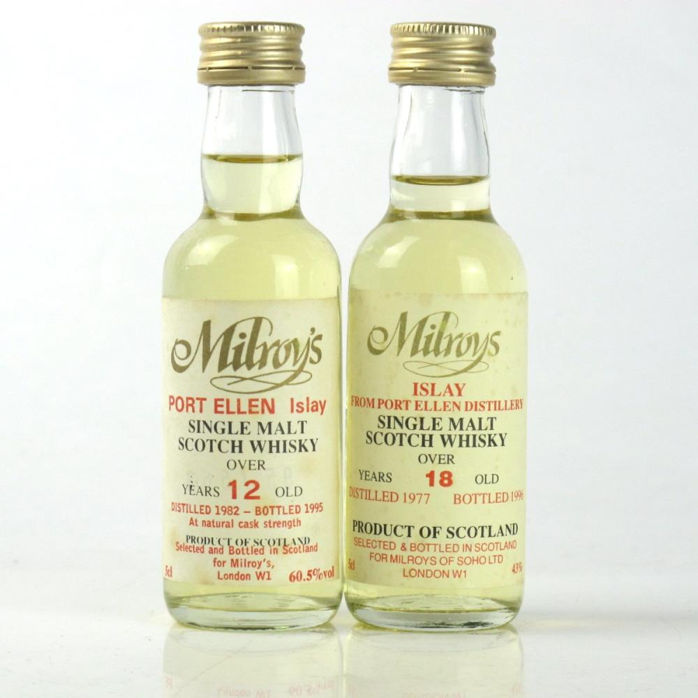 Port Ellen Milroy's Miniature Selection 2 x 5cl